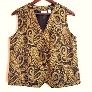 Vintage Chico’s Tapestry Vest